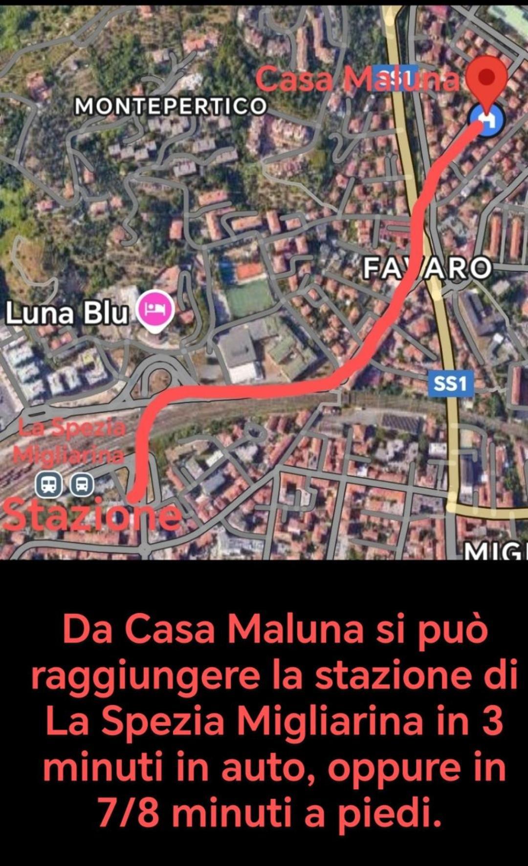 Casa Maluna La Spezia Exteriér fotografie